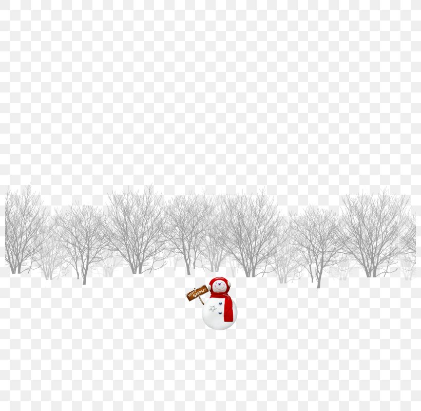 Snowman Tree Red, PNG, 800x800px, Snow, Black And White, Branch, Designer, Grass Download Free