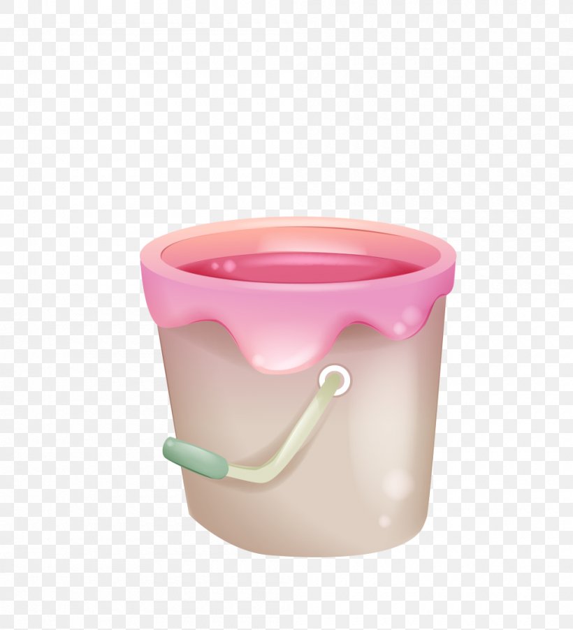 Bucket, PNG, 1000x1100px, Bucket, Barrel, Cartoon, Cup, Flowerpot Download Free