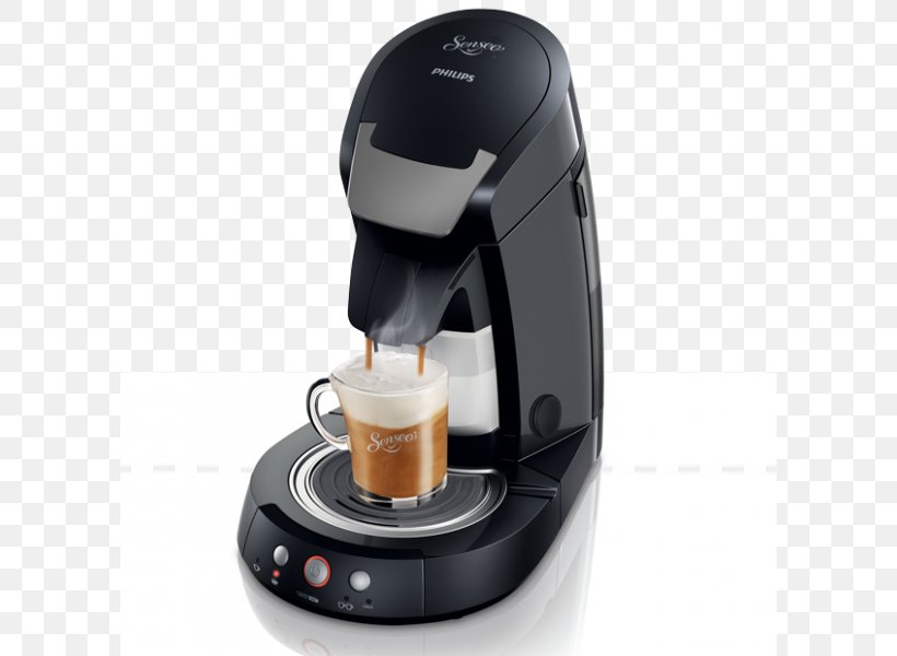 Cappuccino Coffeemaker Senseo Espresso, PNG, 600x600px, Cappuccino, Cafe Au Lait, Coffee, Coffeemaker, Drip Coffee Maker Download Free