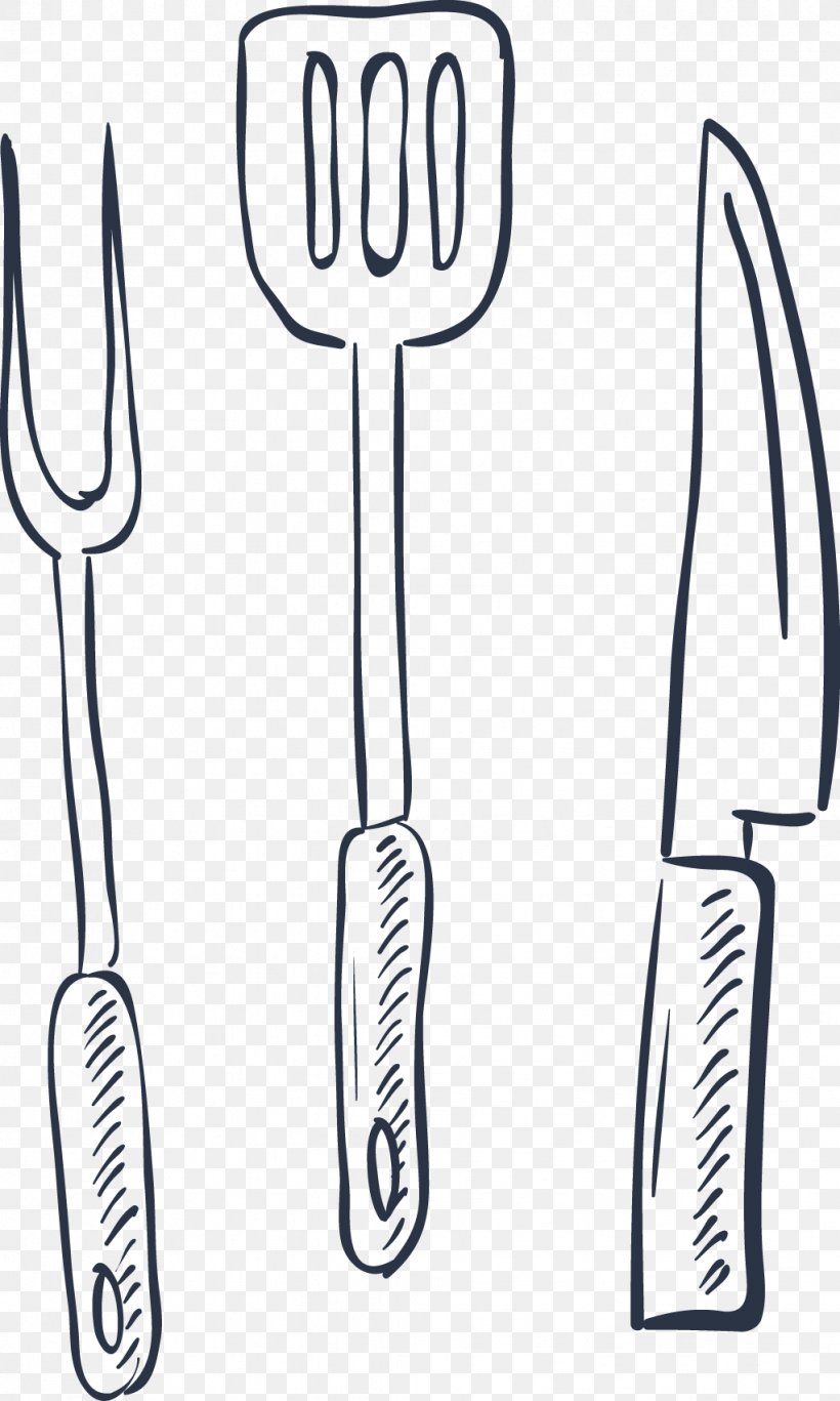 fork knife spoon cutlery doodle vector icon  Stock Illustration  71129875  PIXTA