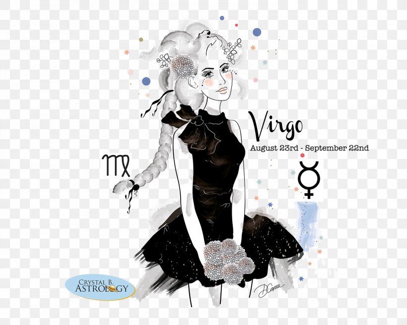 Virgo Astrological Sign Astrology Zodiac, PNG, 1500x1197px, Watercolor, Cartoon, Flower, Frame, Heart Download Free