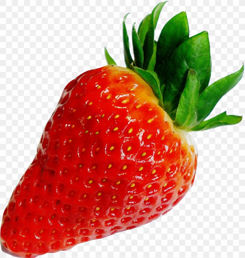 Strawberry, PNG, 2358x2478px, Watercolor, Accessory Fruit, Berry, Food, Fruit Download Free