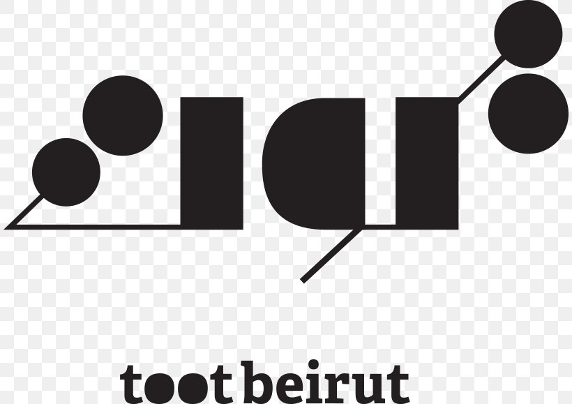 Toot Beirut Logo Brand Design Font, PNG, 810x579px, Logo, Area, Beirut, Beirut Governorate, Black Download Free