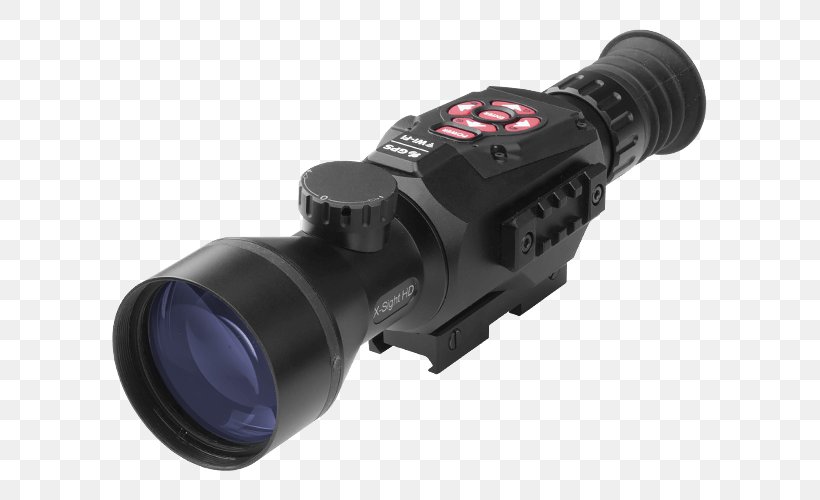 American Technologies Network Corporation Telescopic Sight Night Vision Device High-definition Video, PNG, 600x500px, Telescopic Sight, Camera, Daynight Vision, Eye Relief, Hardware Download Free