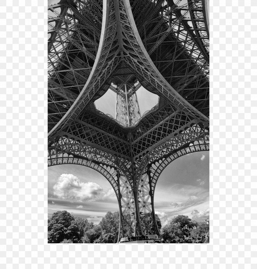 Eiffel Tower Architecture Black And White, PNG, 2083x2179px, Eiffel Tower, Arch, Architecture, Black And White, Monochrome Download Free