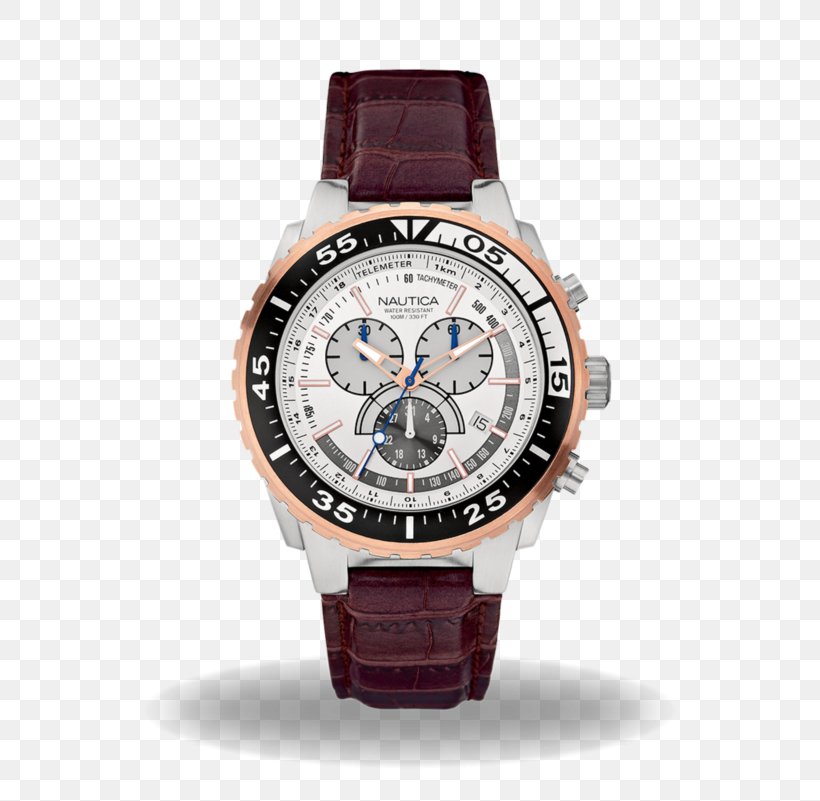 Watch Nautica Chronograph Clock Bracelet, PNG, 800x801px, Watch, Baume Et Mercier, Bijou, Bracelet, Brand Download Free