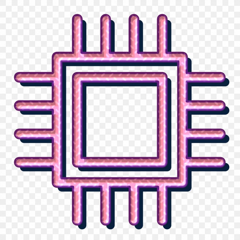 Computer Icon Electronic Icon Microprocessor Icon, PNG, 1090x1090px, Computer Icon, Electronic Icon, Magenta, Microprocessor Icon, Technology Icon Download Free