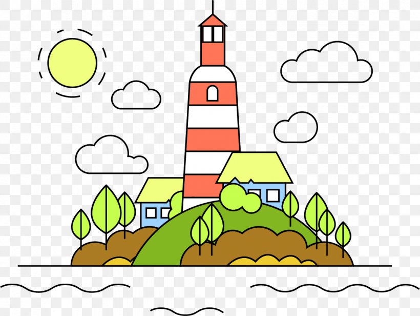 Euclidean Vector Illustration, PNG, 1182x889px, Shutterstock, Area, Diagram, Lighthouse, Material Download Free