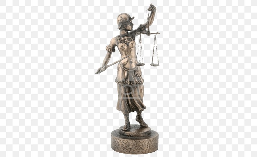 Statue Bronze Sculpture Lady Justice, PNG, 500x500px, Statue, Bronze, Bronze Sculpture, Classical Sculpture, Dike Download Free