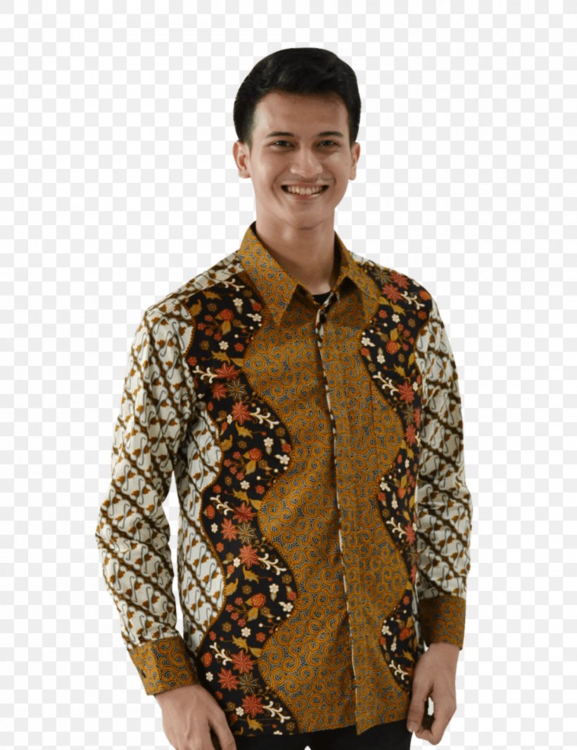 T-shirt Indonesia Batik Arjuna Weda, PNG, 1000x1300px, Tshirt, Batik, Batik Arjuna Weda, Blouse, Button Download Free