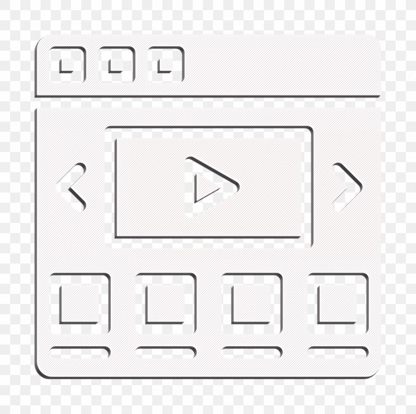 Video Web Icon User Interface Vol 3 Icon User Interface Icon, PNG, 1404x1400px, Video Web Icon, Line, Number, Rectangle, Square Download Free