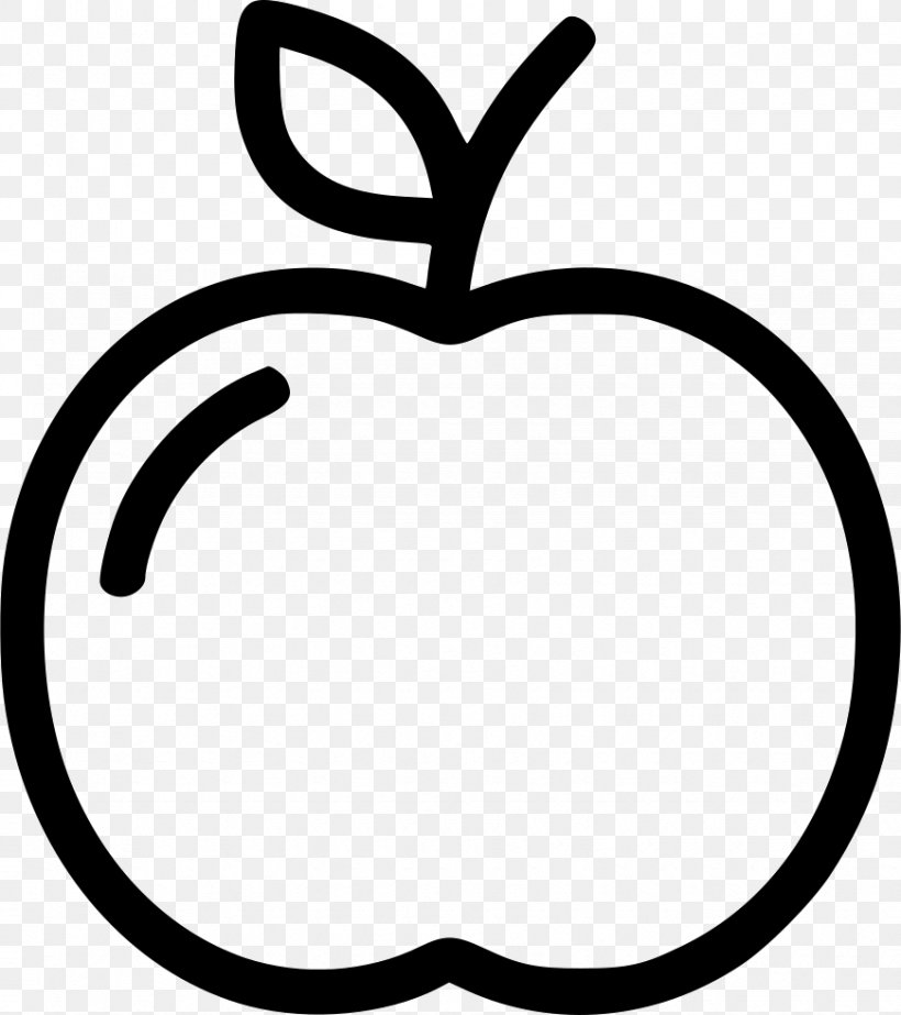 Clip Art Apple Food Veganism, PNG, 870x980px, Apple, Blackandwhite, Diet, Food, Fruit Download Free