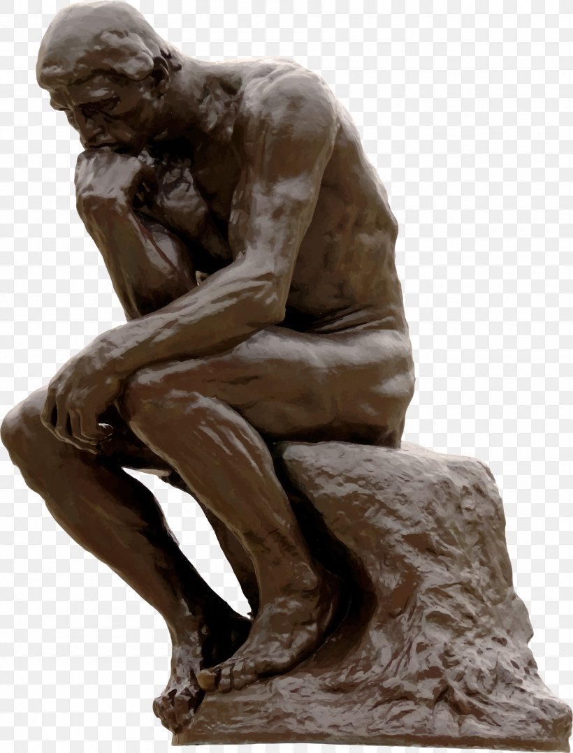 The Thinker Sculpture Art Clip Art, PNG, 1770x2328px, Thinker, Art, Auguste Rodin, Bronze, Bronze Sculpture Download Free