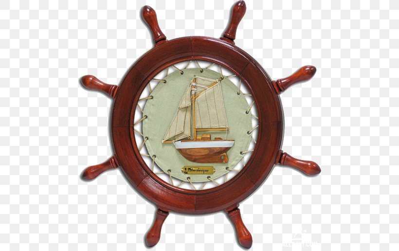 Ship's Wheel Rudder Boat Clock, PNG, 500x516px, Ship S Wheel, Apartment, Boat, Clock, Dishware Download Free