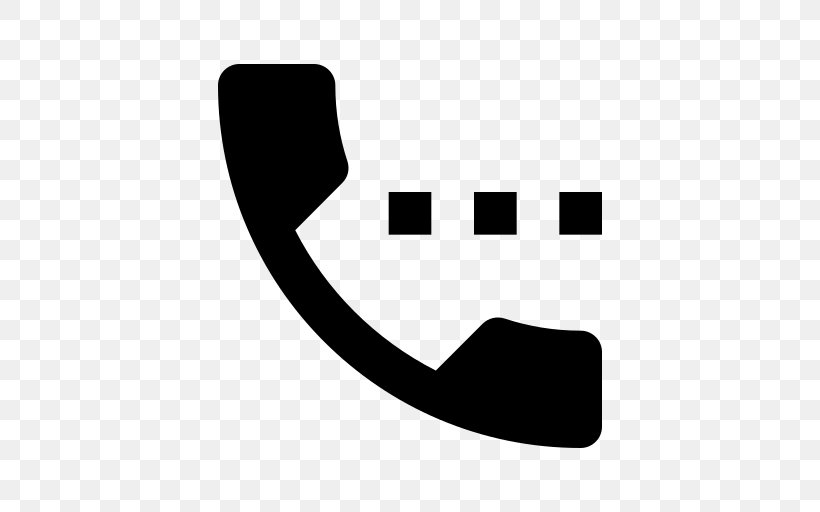 Telephone Call Mobile Phones, PNG, 512x512px, Telephone, Black, Black And White, Brand, Computer Download Free