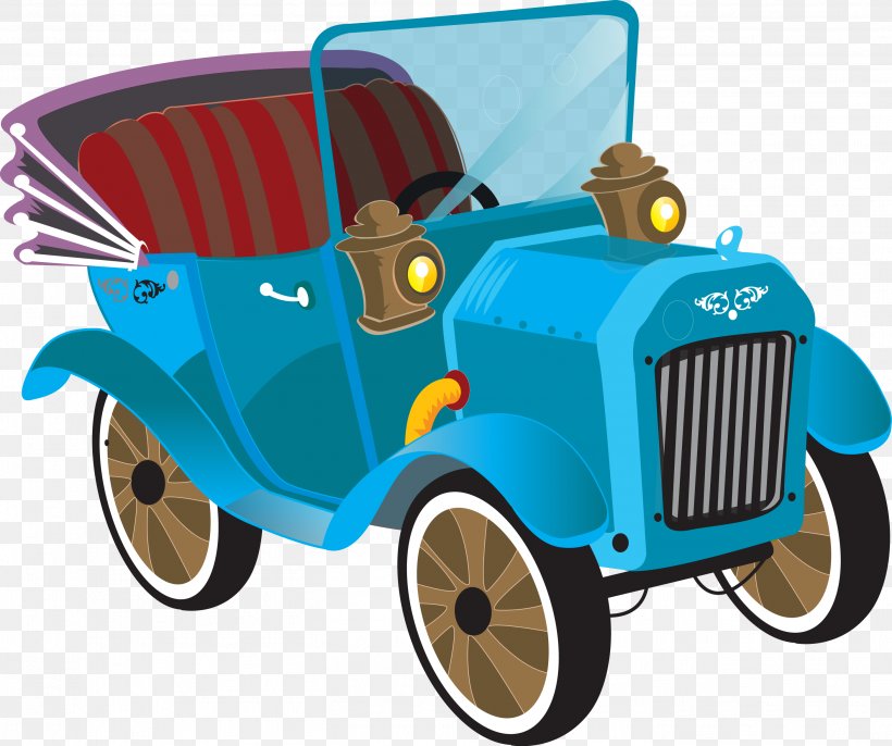 Classic Car Sports Car Clip Art, PNG, 2808x2351px, Car, Antique Car, Automotive Design, Cartoon, Classic Download Free