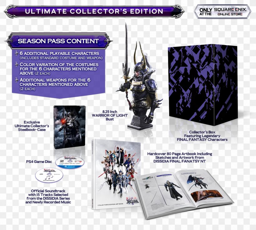 Dissidia Final Fantasy NT PlayStation 4 The Legend Of Zelda: Collector's Edition, PNG, 1238x1114px, Dissidia Final Fantasy Nt, Action Figure, Brand, Dissidia Final Fantasy, Final Fantasy Download Free