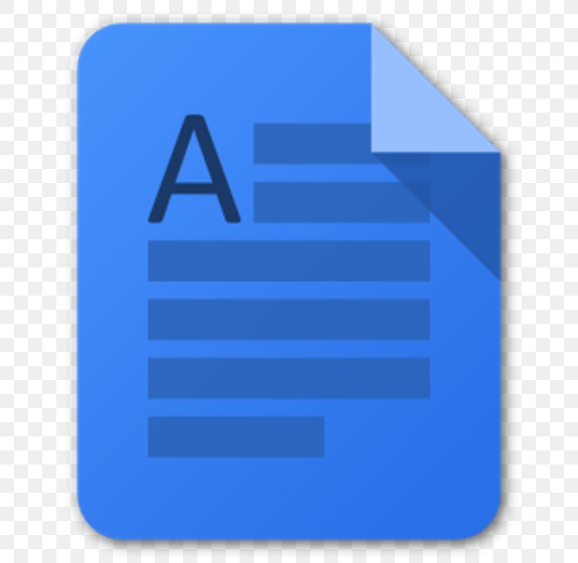 Google Docs Microsoft Word Document File Format Android, PNG, 800x800px, Google Docs, Android, Blue, Brand, Doc Download Free