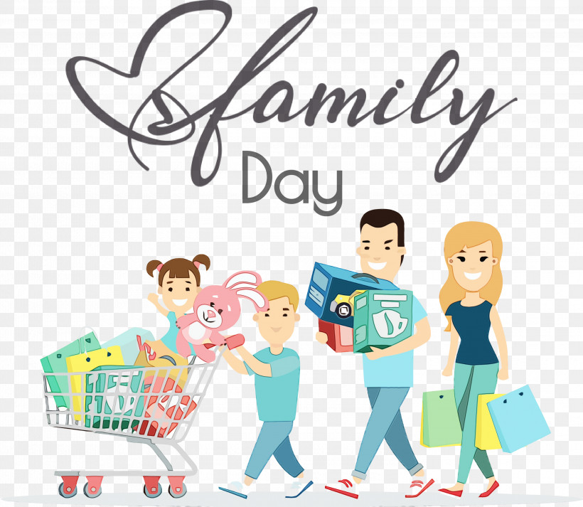 Cartoon Drawing Animation Royalty-free Shopping, PNG, 3000x2609px, Family Day, Animation, Cartoon, Dongman, Drawing Download Free
