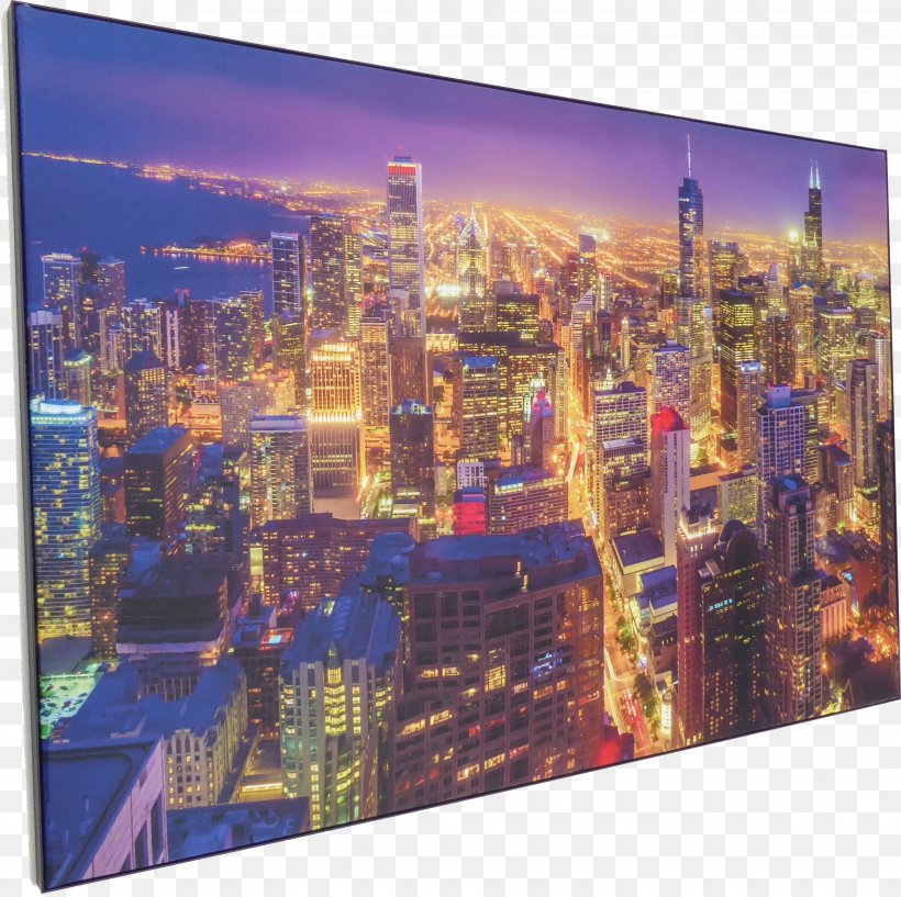 Chicago Skyline Picture Frames Painting, PNG, 2463x2454px, Chicago, Bedroom Furniture Sets, City, Cityscape, Framing Download Free