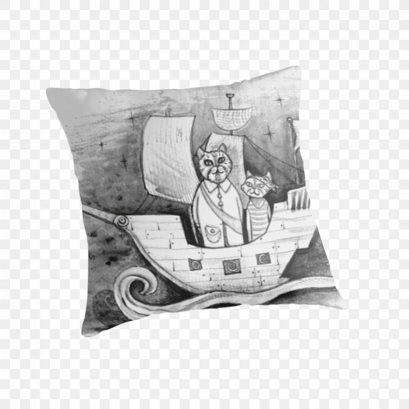 Cushion Throw Pillows Drawing /m/02csf, PNG, 875x875px, Cushion, Black And White, Drawing, Pillow, Rectangle Download Free