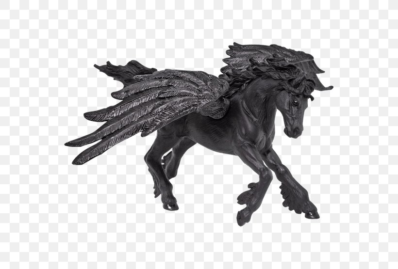 The Twilight Saga Figurine Pegasus Mustang Statue, PNG, 555x555px, Twilight Saga, Animal Figure, Bellerophon, Black And White, Chimera Download Free