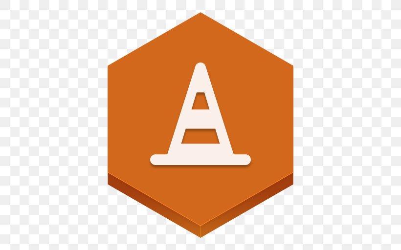 Angle Brand Sign Orange, PNG, 512x512px, 3d Computer Graphics Software, Vlc Media Player, Android, Brand, Computer Software Download Free