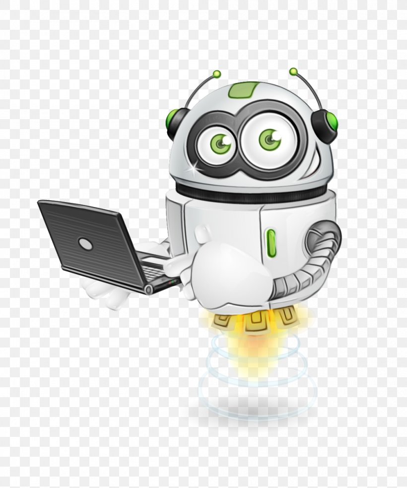Cartoon Technology Robot Data Storage Device Electronic Device, PNG, 1000x1200px, Watercolor, Action Figure, Animation, Cartoon, Data Storage Device Download Free