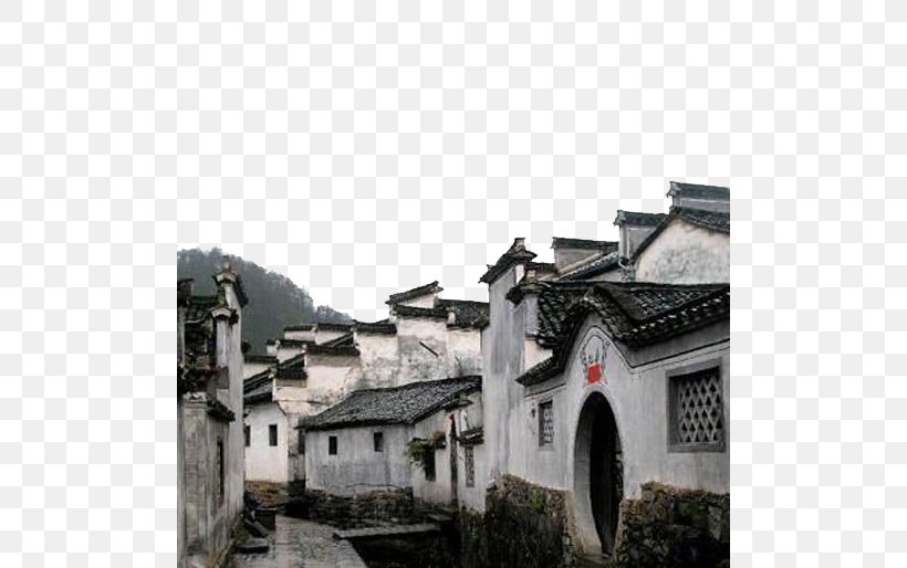 Xidi Huizhou District Hongcunzhen Huangshan Mountain, PNG, 500x514px, Xidi, Anhui, Building, China, Facade Download Free