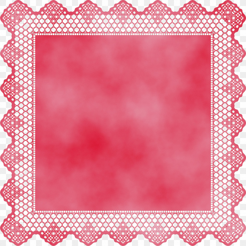 Polka Dot, PNG, 2022x2022px, Square Lace, Heart, Magenta, Paint, Paper Download Free