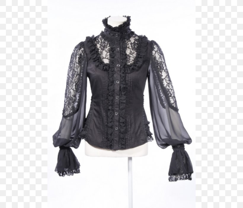 Victorian Era Steampunk Blouse Ruffle Gothic Fashion, PNG, 700x700px ...