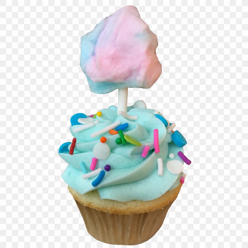 Cupcake Cotton Candy Confectionery, PNG, 7200x7200px, Cupcake, Baking, Baking Cup, Buttercream, Cake Download Free