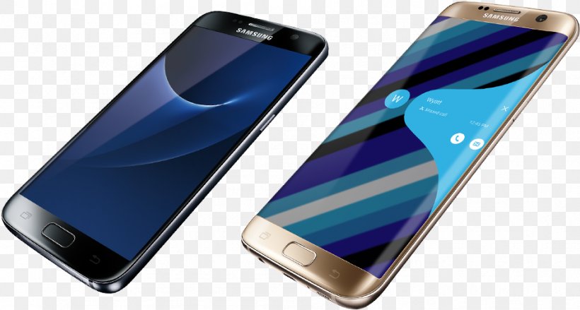 Samsung GALAXY S7 Edge Samsung Galaxy S6 Telephone Smartphone, PNG, 945x506px, Samsung Galaxy S7 Edge, Amoled, Cellular Network, Communication Device, Electric Blue Download Free