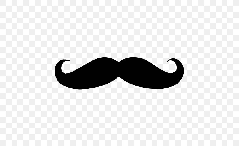 Wall Decal Bumper Sticker Moustache, PNG, 500x500px, Decal, Black And White, Bumper, Bumper Sticker, Car Download Free