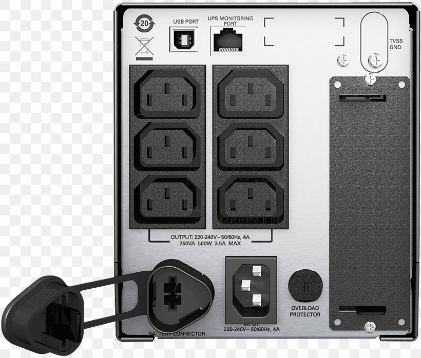 APC Smart-UPS APC By Schneider Electric Mains Electricity Digital Visual Interface, PNG, 1560x1329px, Ups, Apc By Schneider Electric, Apc Smartups, Computer Component, Digital Visual Interface Download Free