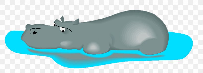 Canidae Hippopotamus Dog Cartoon, PNG, 1024x369px, Canidae, Aqua, Blue, Carnivoran, Cartoon Download Free