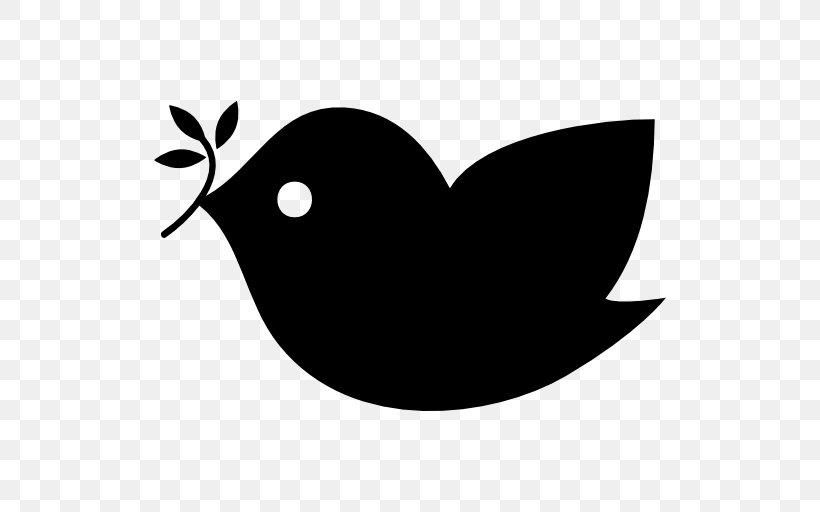 Columbidae Doves As Symbols, PNG, 512x512px, Columbidae, Artwork, Beak, Bird, Black And White Download Free