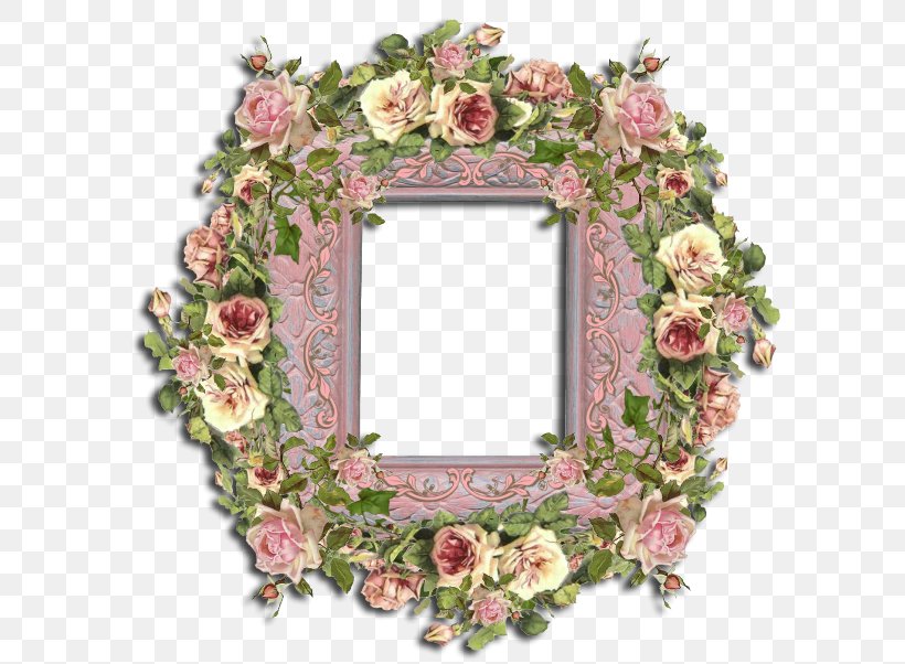 Floral Design Picture Frames Paper Wreath, PNG, 602x602px, Floral Design, Artificial Flower, Craft, Cut Flowers, Decor Download Free