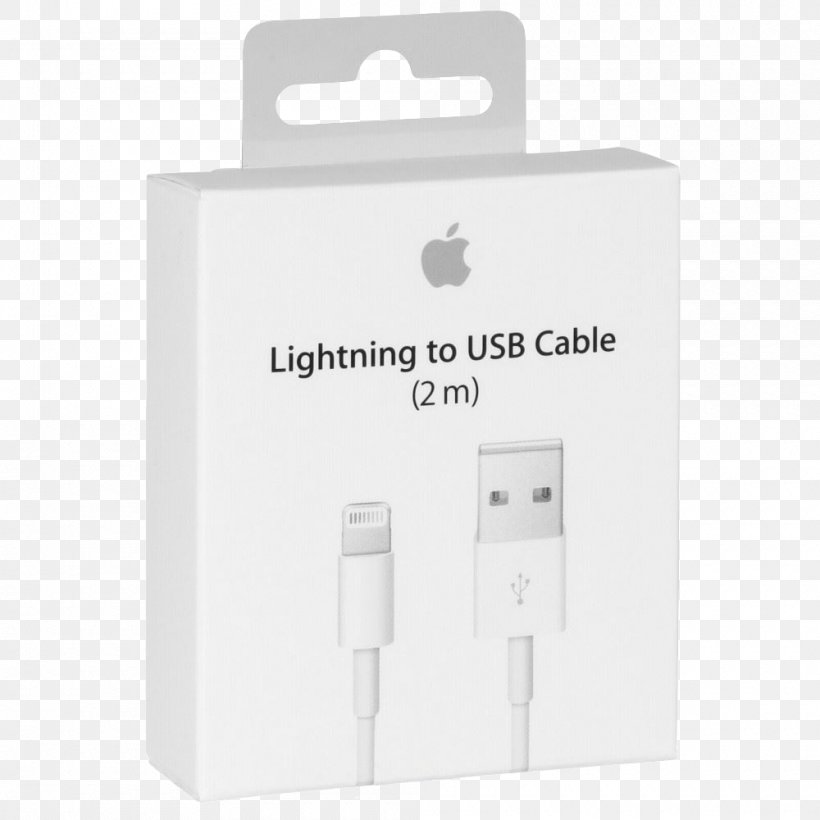 IPhone 7 IPhone 6S IPhone 5s Lightning USB, PNG, 1000x1000px, Iphone 7, Adapter, Computer, Data Cable, Electrical Cable Download Free