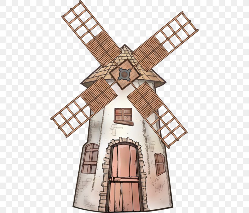 Netherlands Windmill, PNG, 490x700px, Netherlands, Art, Building, Digital Art, Facade Download Free