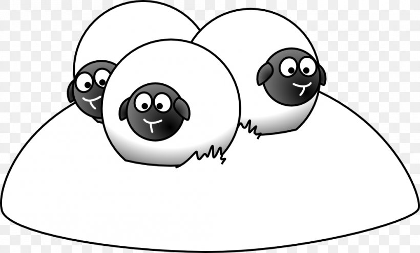 Shropshire Sheep Cartoon Clip Art, PNG, 999x604px, Shropshire Sheep, Area, Artwork, Bighorn Sheep, Black And White Download Free