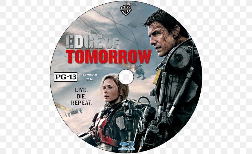Tom Cruise Edge Of Tomorrow All You Need Is Kill Hollywood Film, PNG, 500x500px, Tom Cruise, All You Need Is Kill, Doug Liman, Dvd, Edge Of Tomorrow Download Free