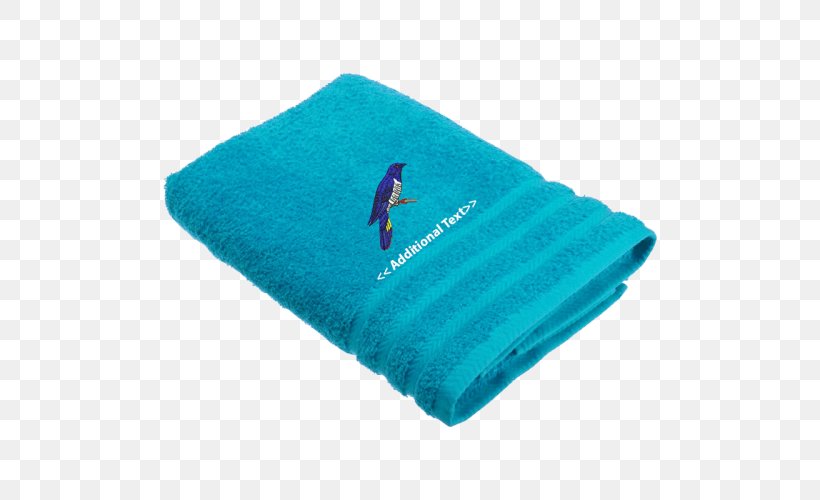 Towel Textile Diary Turquoise Teal, PNG, 500x500px, Towel, Aqua, Blue, Color, Cotton Download Free