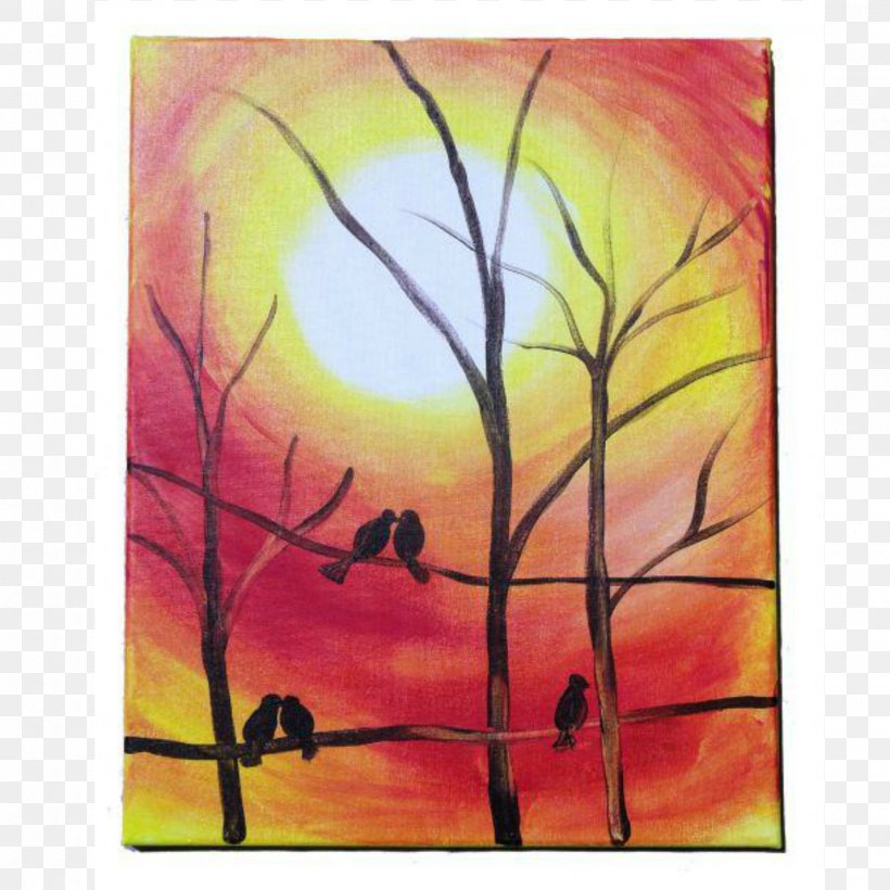 Watercolor Painting Acrylic Paint Art Canvas, PNG, 2000x2000px, Painting, Acrylic Paint, Art, Artwork, Branch Download Free