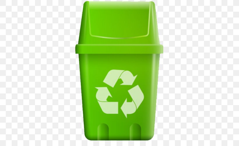 Recycling Bin Recycling Symbol Rubbish Bins & Waste Paper Baskets, PNG, 500x500px, Recycling Bin, Bin Bag, Container, Green, Litter Download Free