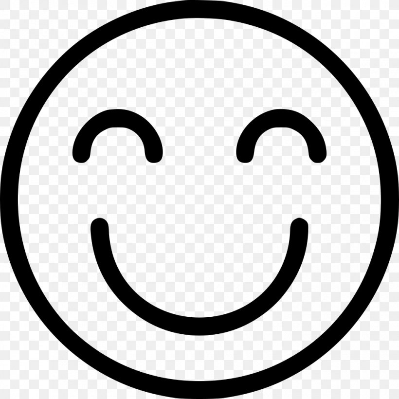 Smiley Happiness, PNG, 980x980px, Smiley, Area, Autocad Dxf, Black And White, Cdr Download Free