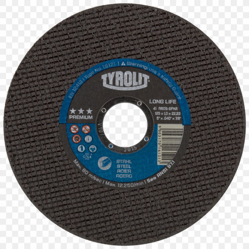 Tyrolit Slijpschijf Grinding Wheel Steel, PNG, 1000x1000px, Tyrolit, Abrasive, Compact Disc, Corundum, Cutting Download Free