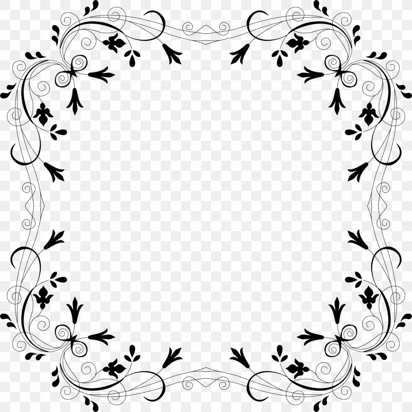 Borders And Frames Flower Rose Clip Art Png 2272x2272px Borders