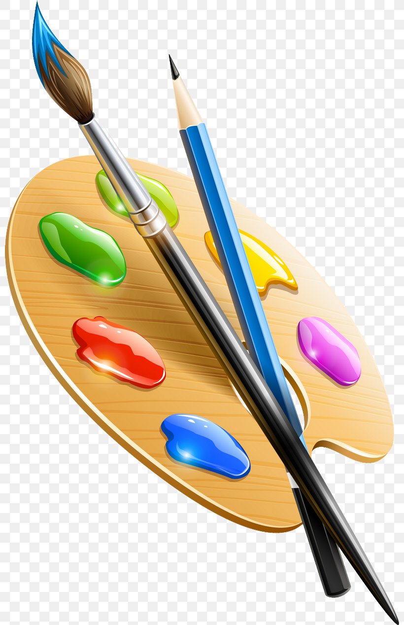 Palette Paintbrush Painting Art, PNG, 800x1267px, Palette, Art, Artist, Brush, Cutlery Download Free
