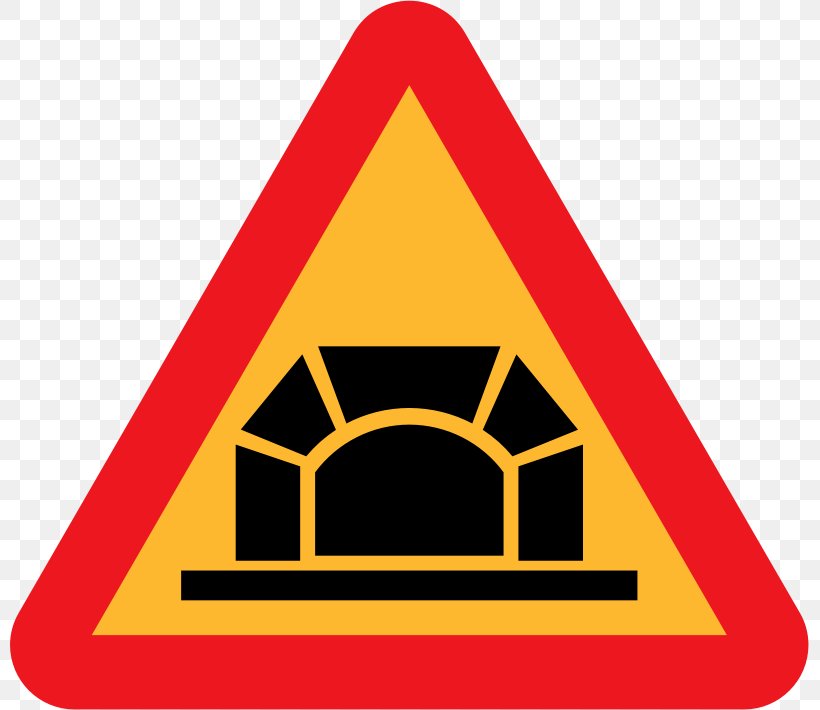 Traffic Sign Tunnel Warning Sign Road, PNG, 799x710px, Traffic Sign, Area, Information Sign, Pedestrian Crossing, Road Download Free